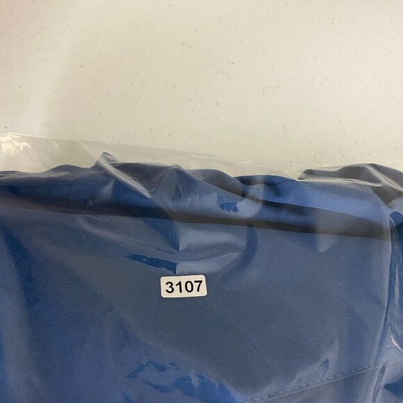 Everlane Bomber Jacket Blue Womens Small Varsity Track - Picture 8 of 8